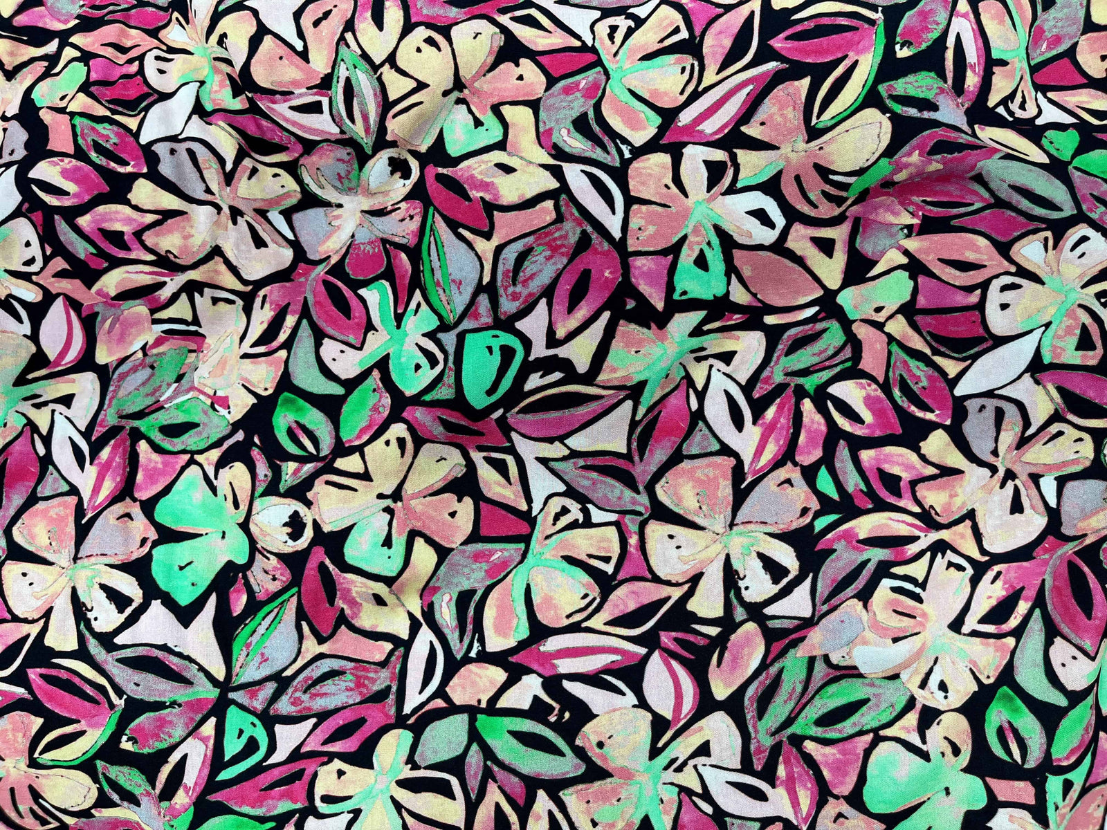 Digital Summer Viscose - Floral Festival - Cheap Fabrics