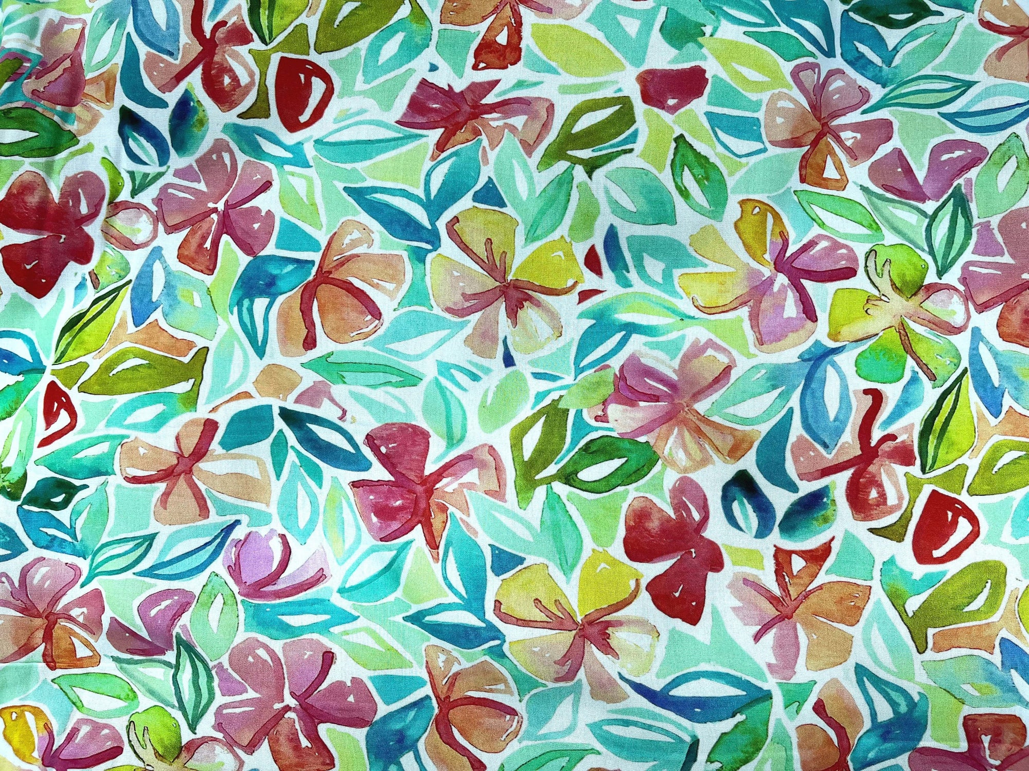 Digital Summer Viscose - Floral Festival - Cheap Fabrics