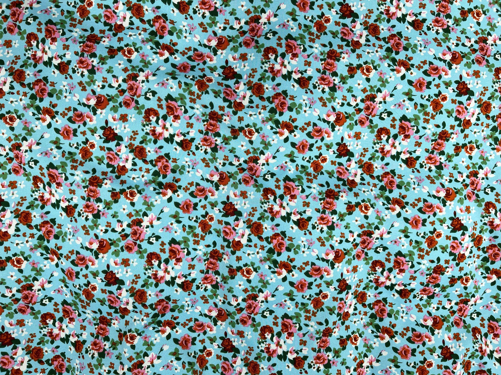 Going Ditsy - Printed Crepe Fabric - Cheap Fabrics