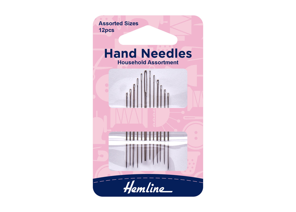Hand Needles - Household Assortment (12pcs)