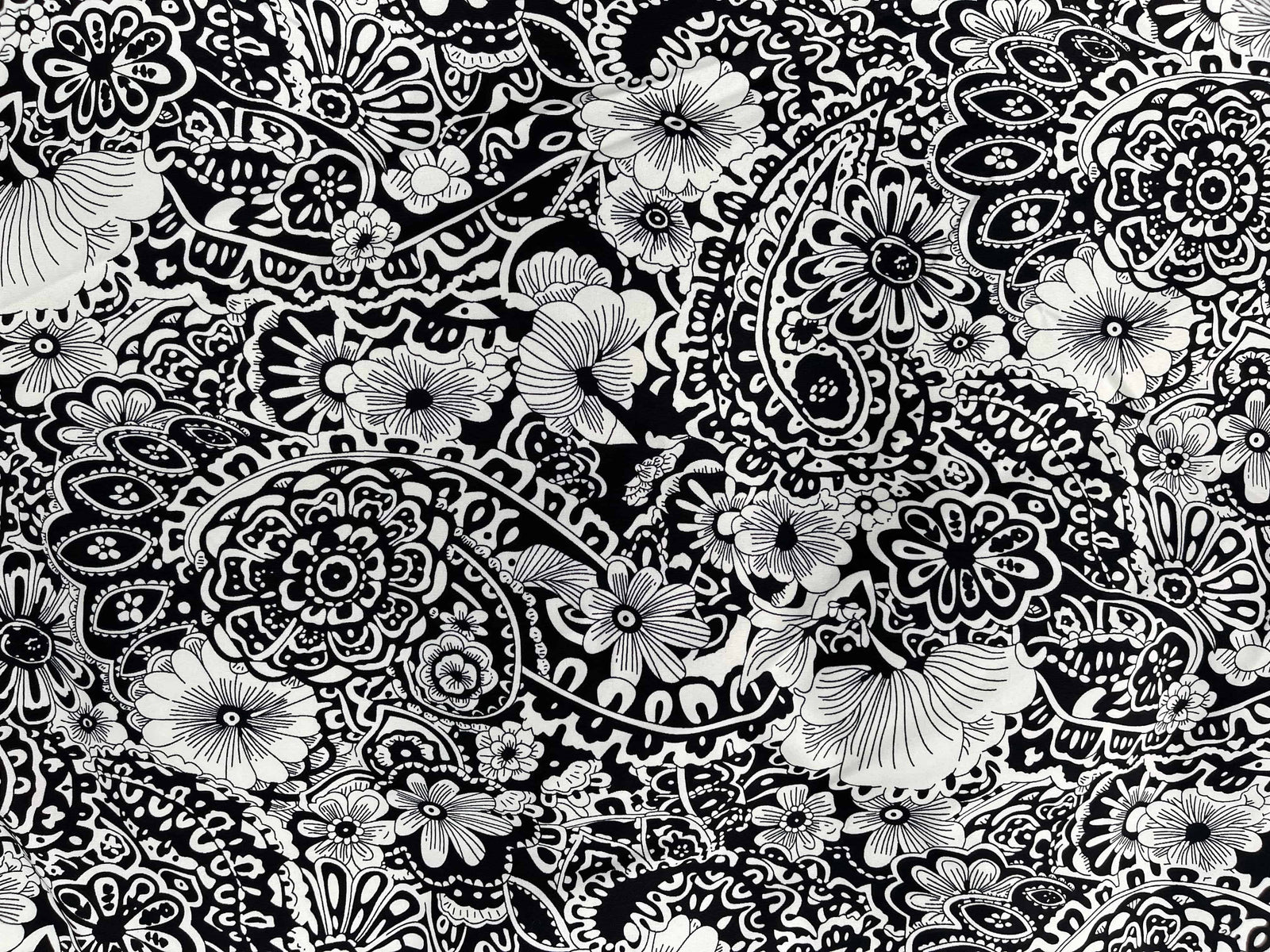 Jasmine - Printed Crepe Fabric - Cheap Fabrics