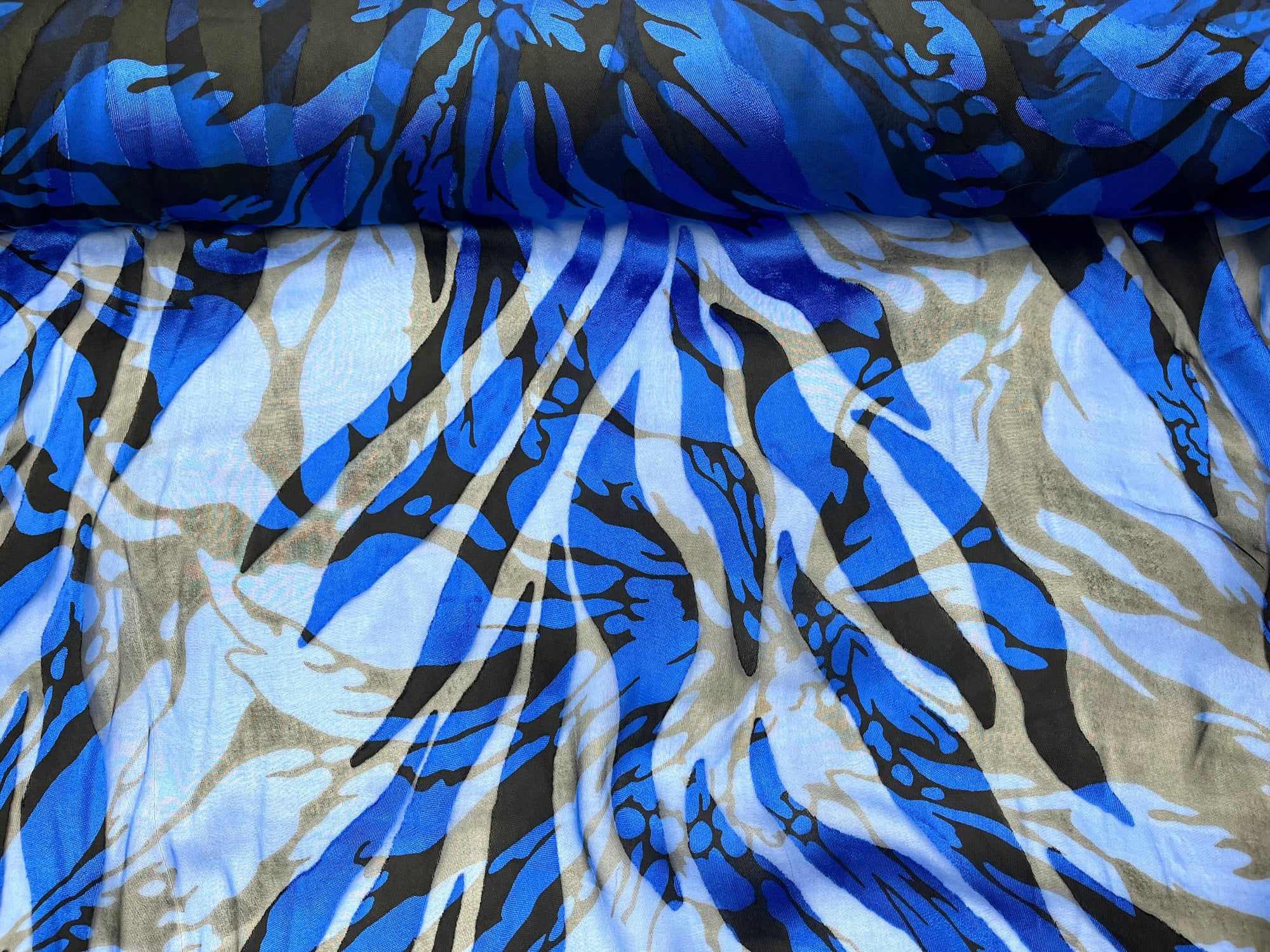 Jungle - Burn Out  Chiffon Fabric - Cheap Fabrics