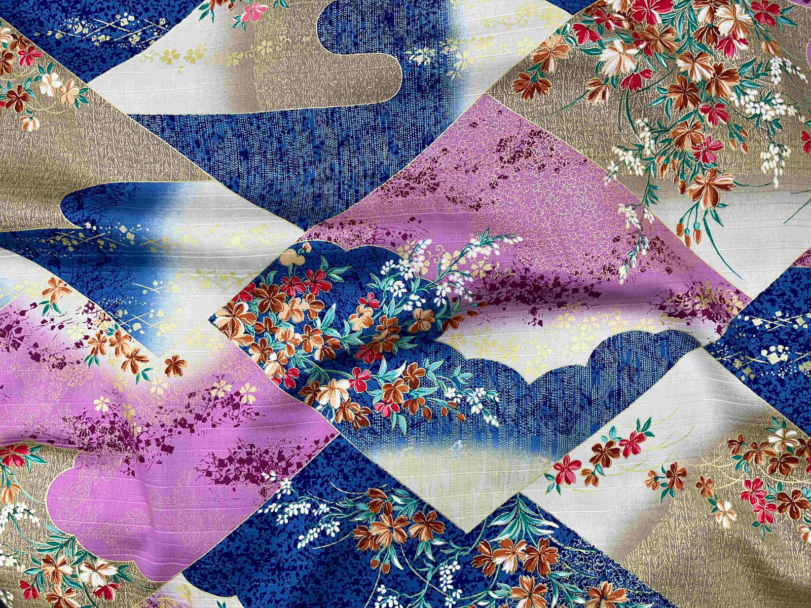 Korean Patchwork Cotton Fabric - Floral Blender - Cheap Fabrics