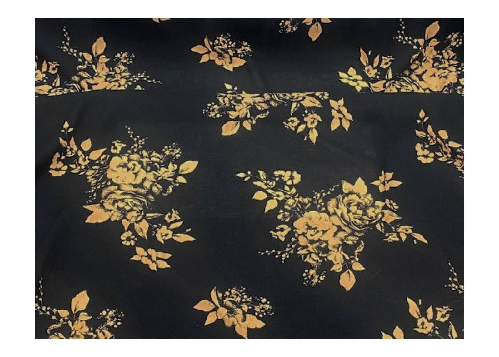 Summer Viscose - Premium Floral - Cheap Fabrics