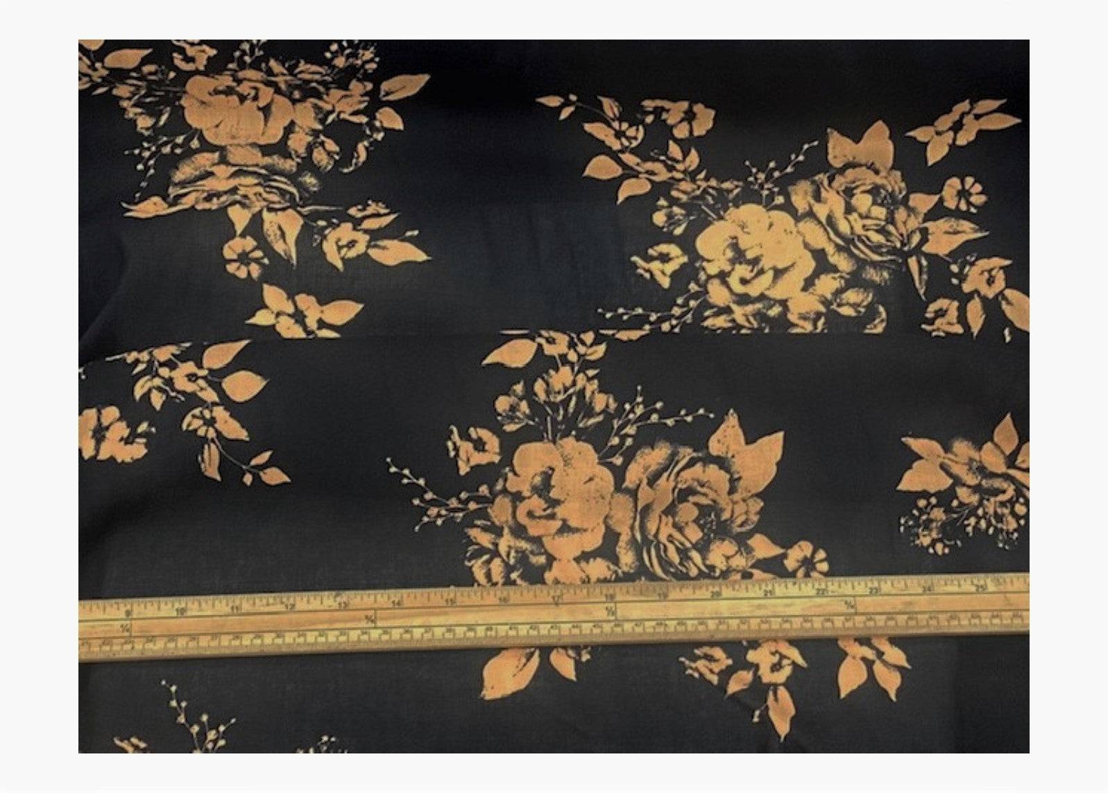 Summer Viscose - Premium Floral - Cheap Fabrics