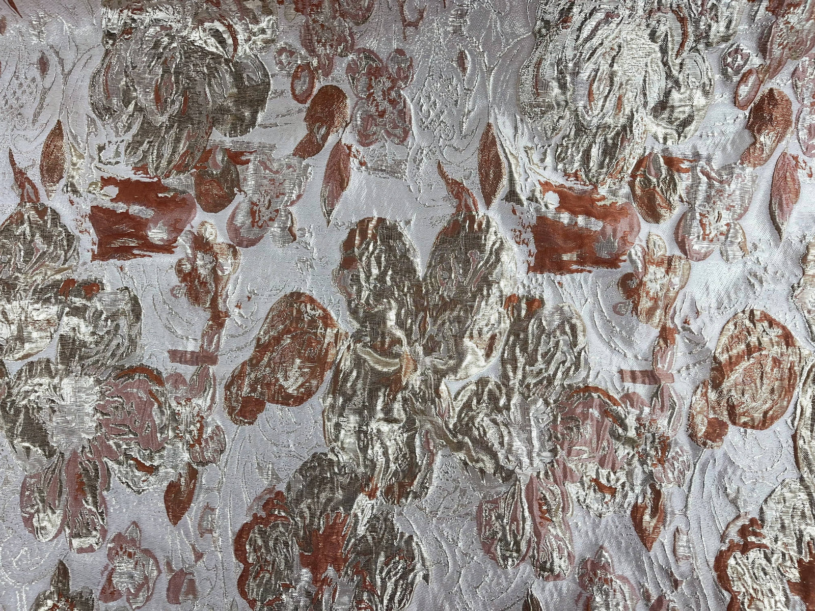 Liquid Floral Korean Brocade Fabric - Cheap Fabrics