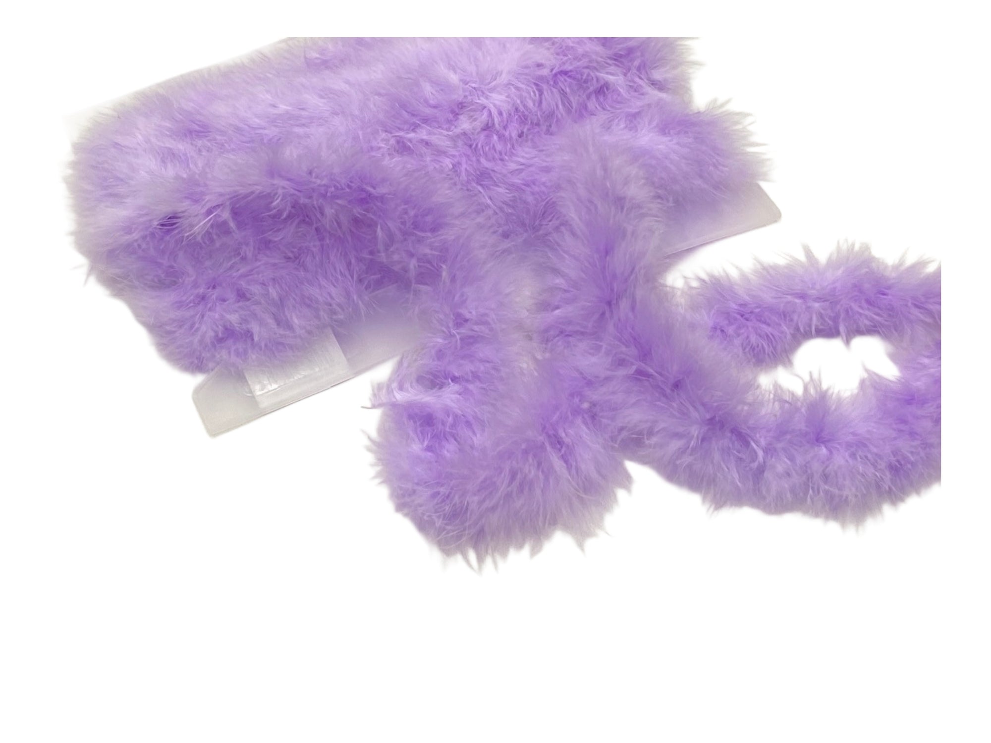 Marabou Fur Strung Trim - Cheap Fabrics