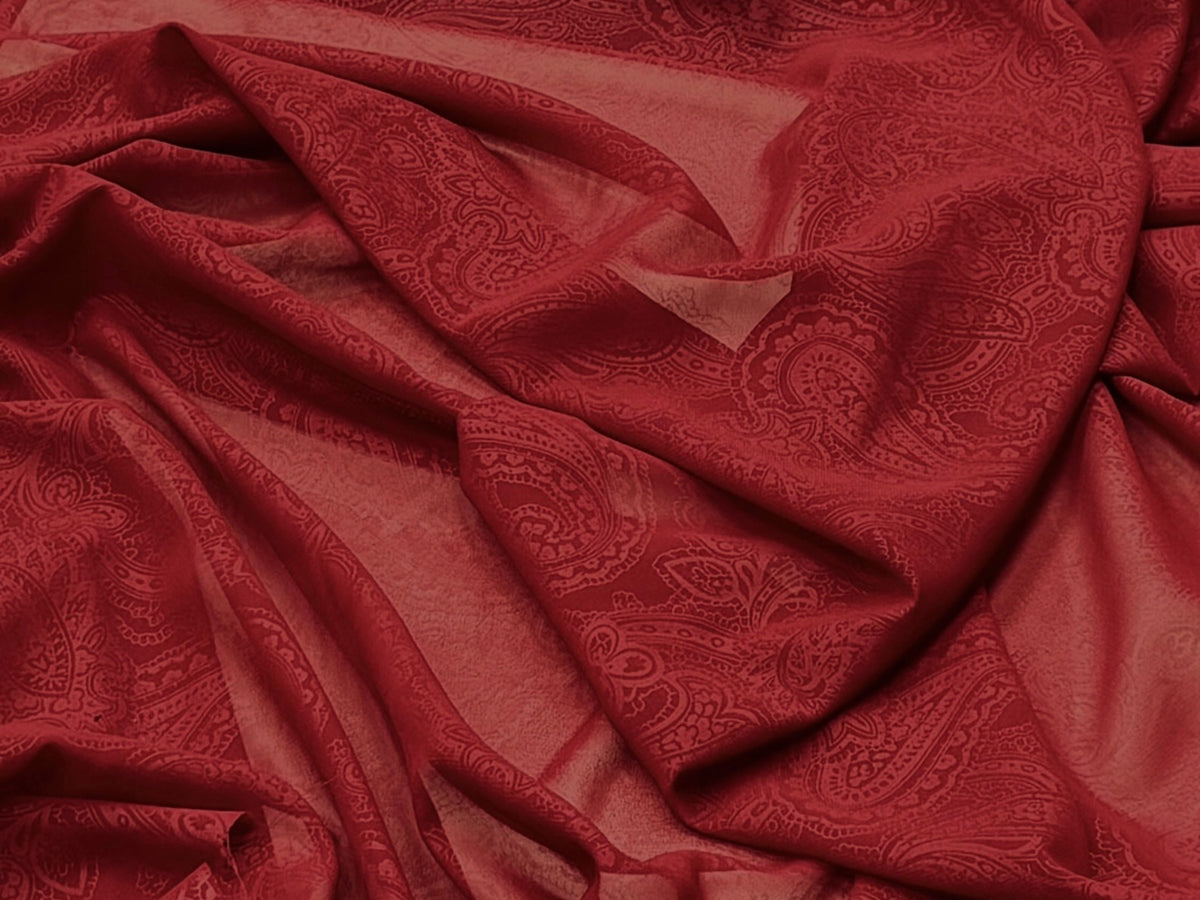 Paisley - Marble Chiffon - Cheap Fabrics