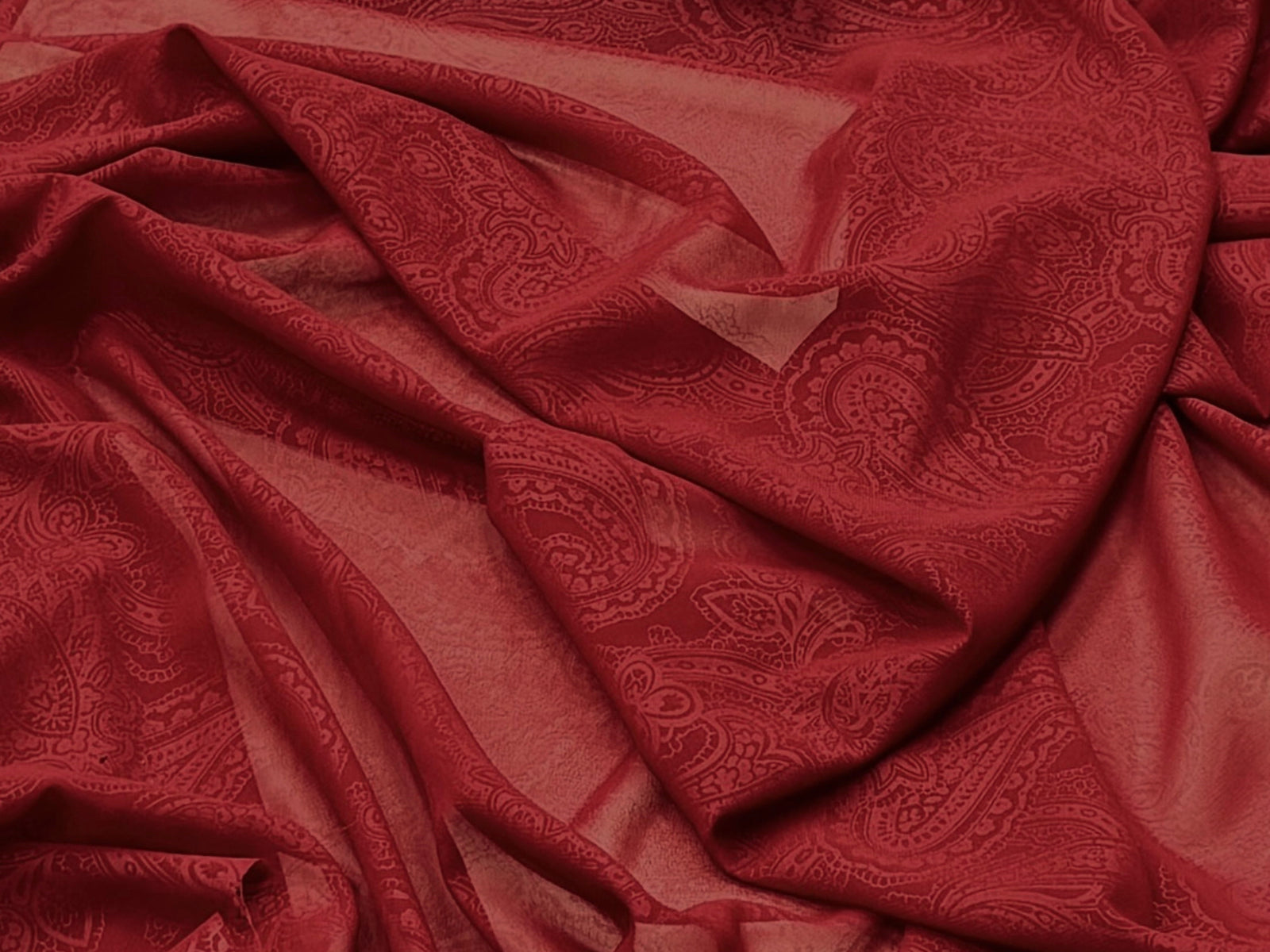 Paisley - Marble Chiffon - Cheap Fabrics