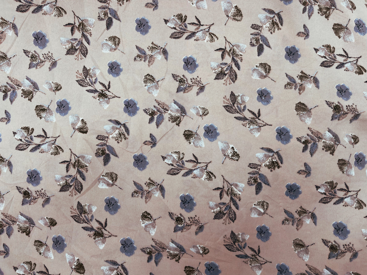 Margeurite - Clearance Printed Crepe Fabric - Cheap Fabrics