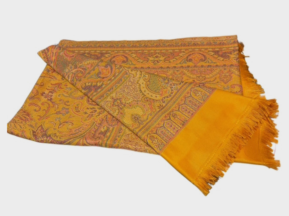 Marigold Shawl - Poly/Viscose Mix - Cheap Fabrics