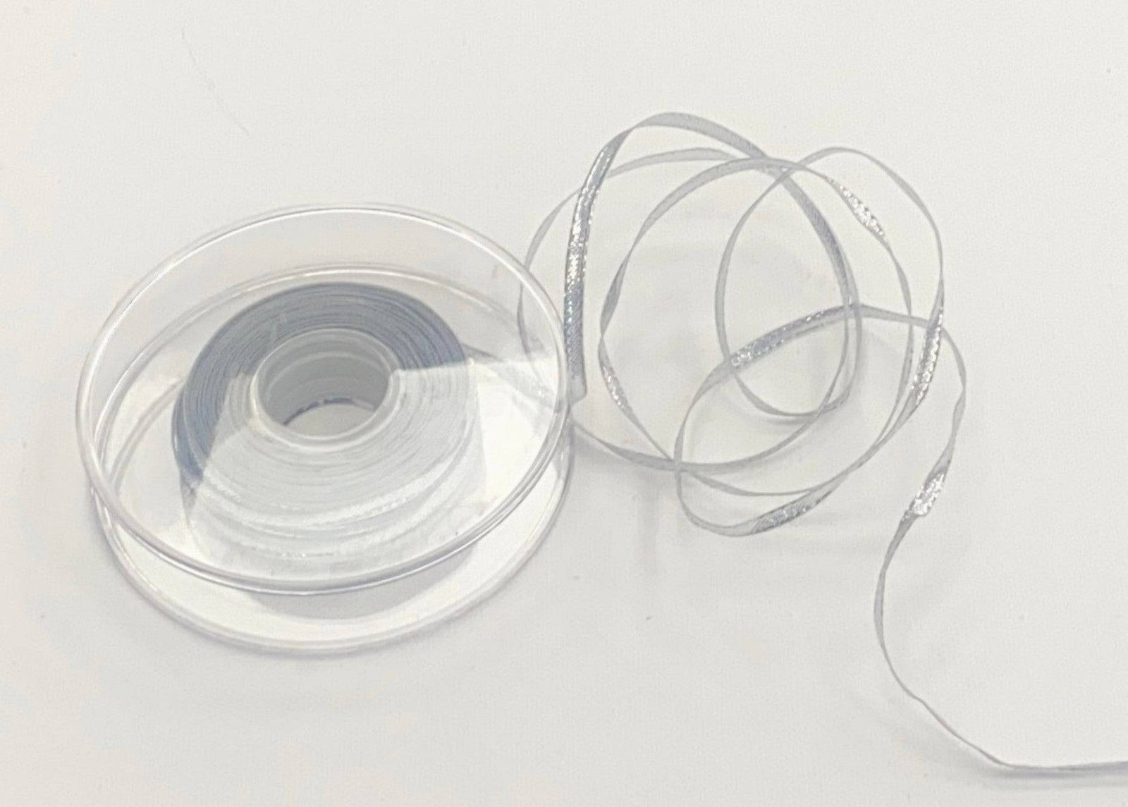 Plain Thin Metallic Ribbon - 3mm