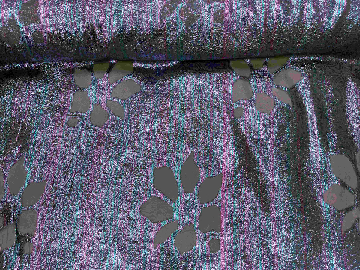 Metallic Chiffon - Multi Yarn - Cheap Fabrics