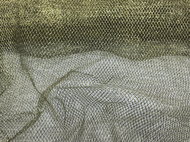 Metallic Mesh Net Fabric