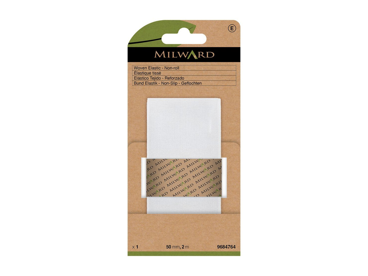 Elastic: Non-Roll Woven: 2m x 50mm