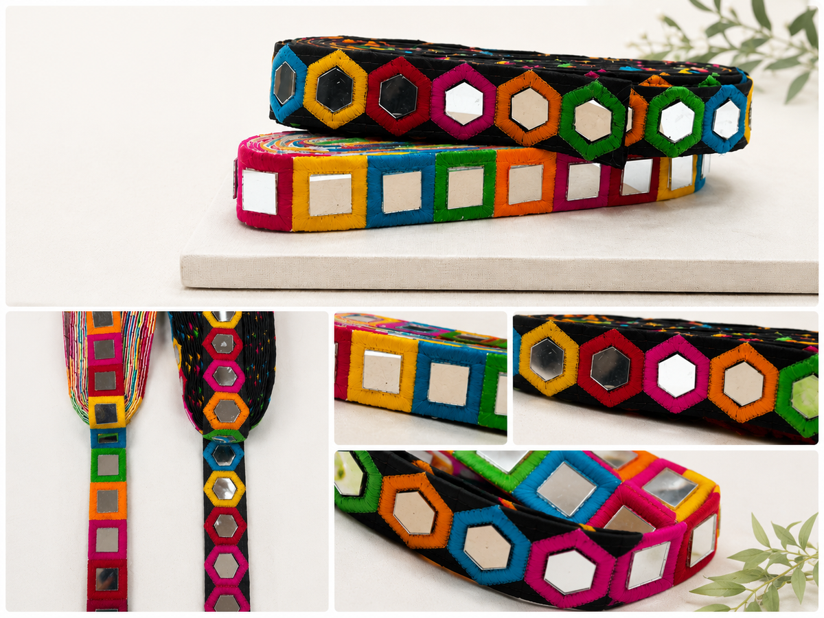 Mirrored Ribbon Trim