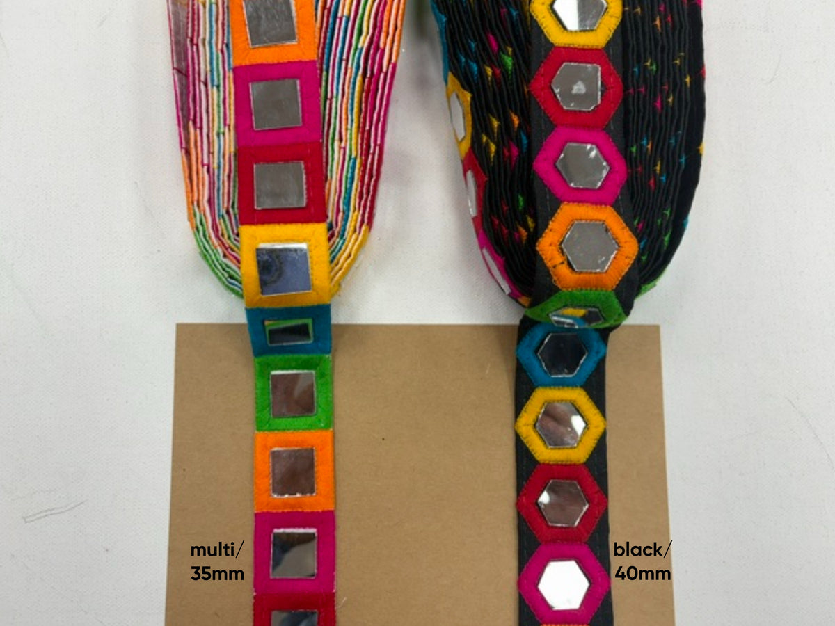 Mirrored Ribbon Trim