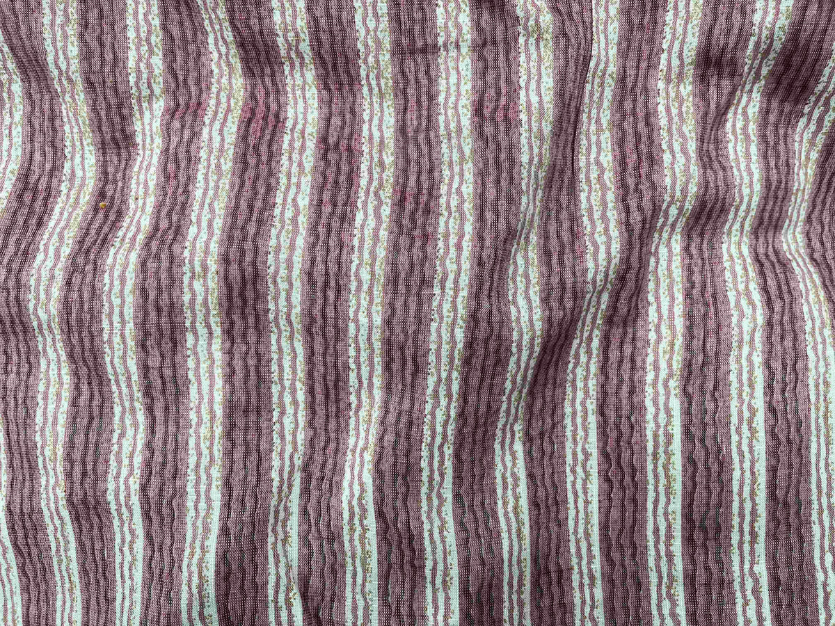 Poly Viscose Fabric - Mix n Match Stripe Check - Cheap Fabrics