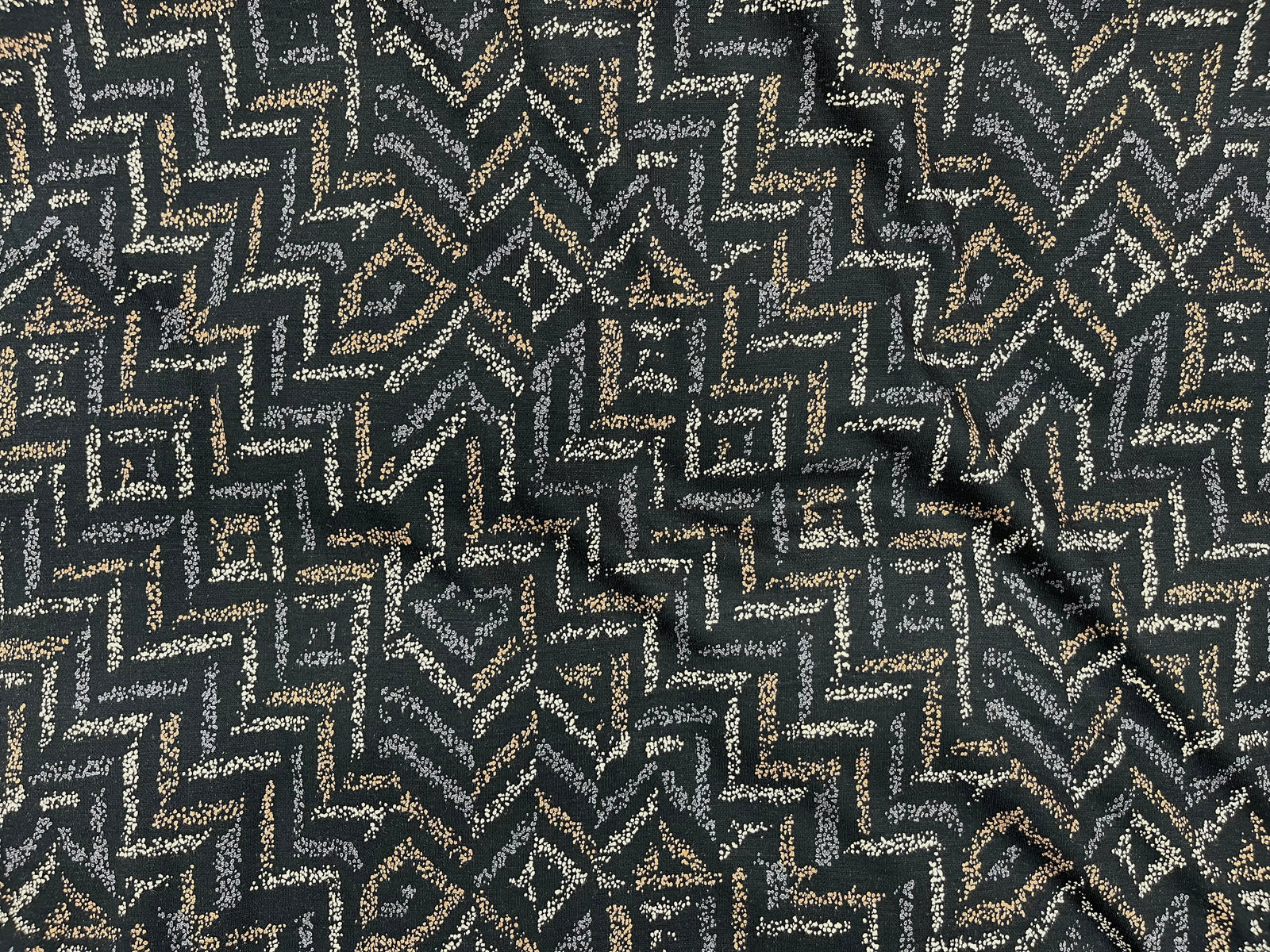 Modal Jersey Fabric - Geometry - Cheap Fabrics