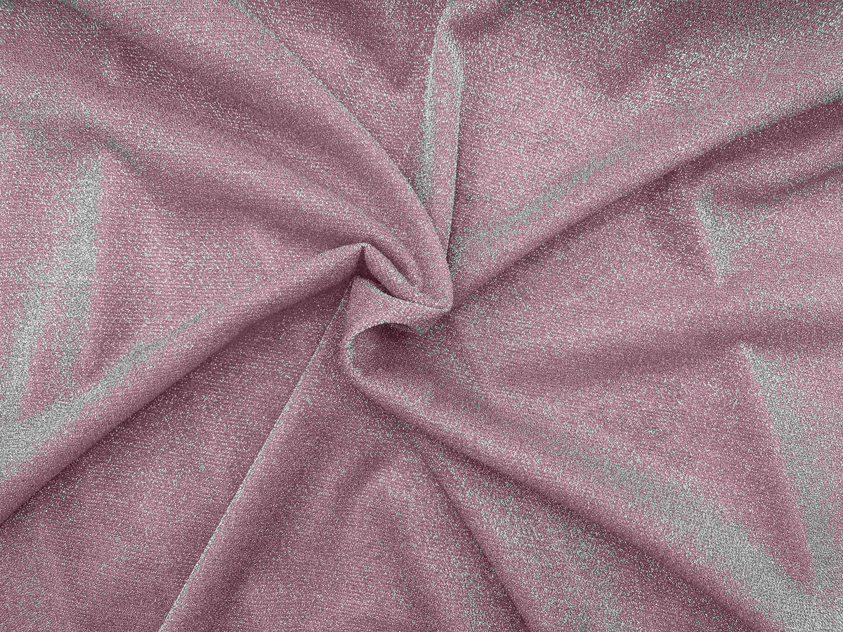 Pink Moonlight Jersey Fabric by Cheapfabrics, showing smooth, plain jersey textile with a soft pink color and stretchy texture.