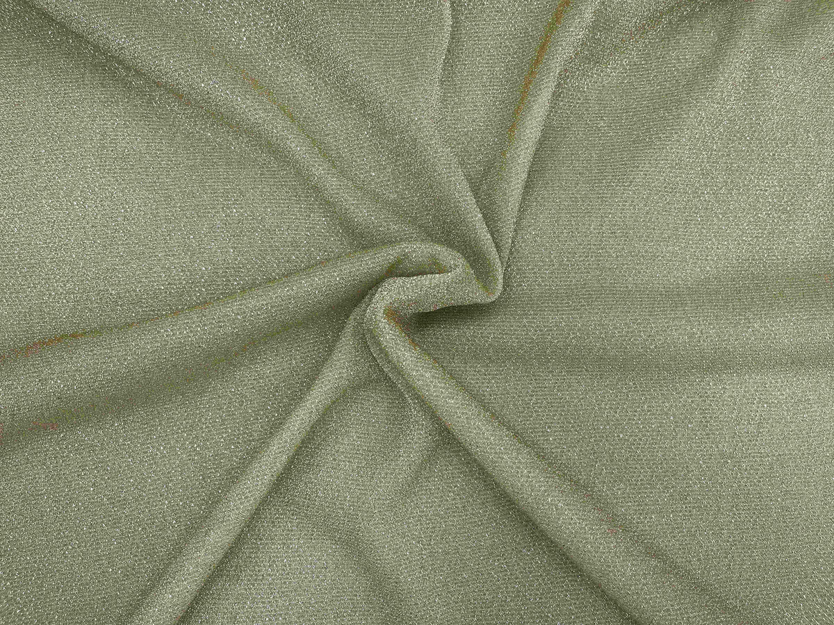 Pale gold Moonlight Jersey Fabric by Cheapfabrics showing smooth, lightweight jersey material with a soft, plain texture.