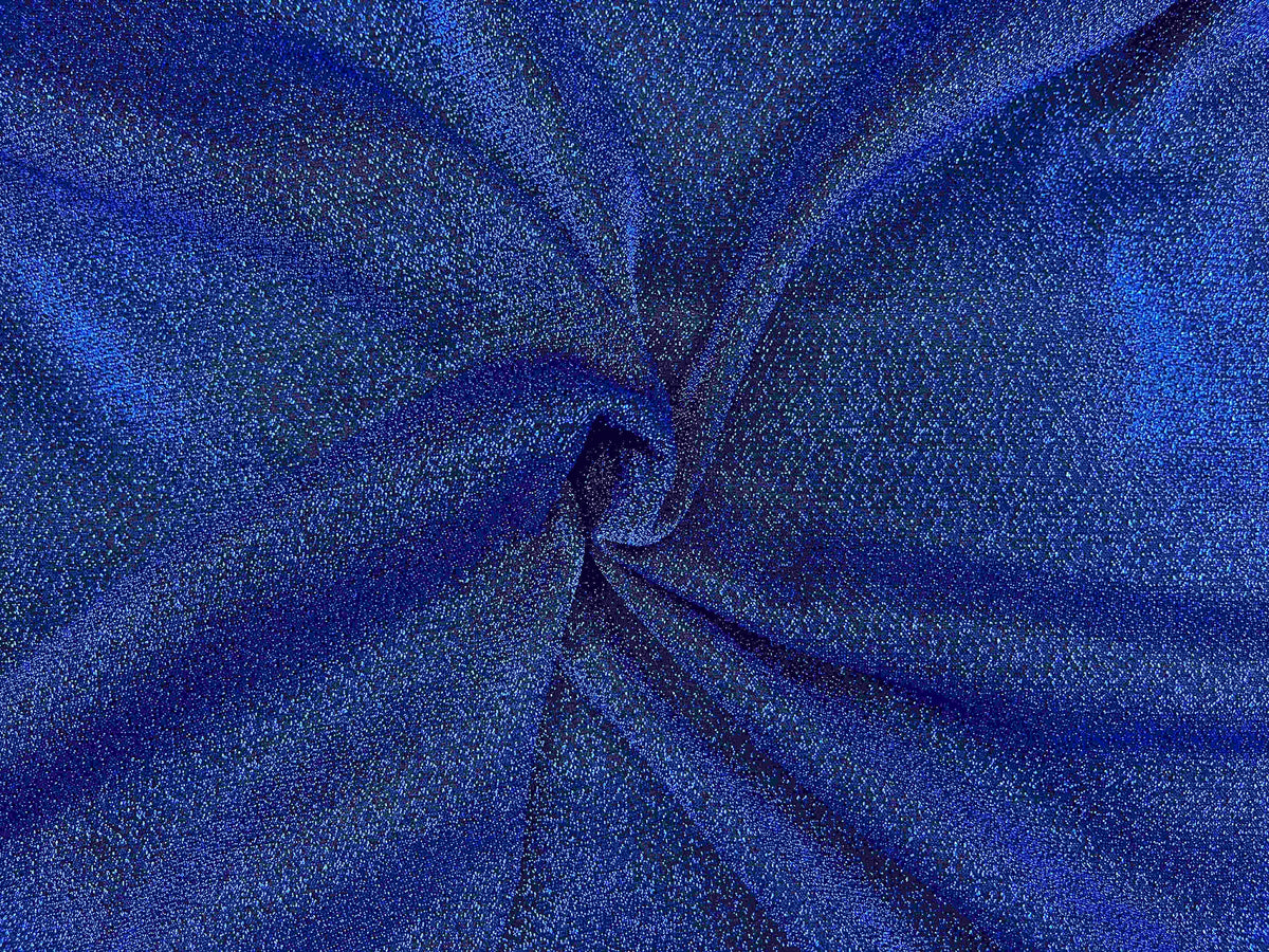 Royal black Moonlight Jersey Fabric by Cheapfabrics, showing smooth, plain jersey fabric texture with soft drape and even color.