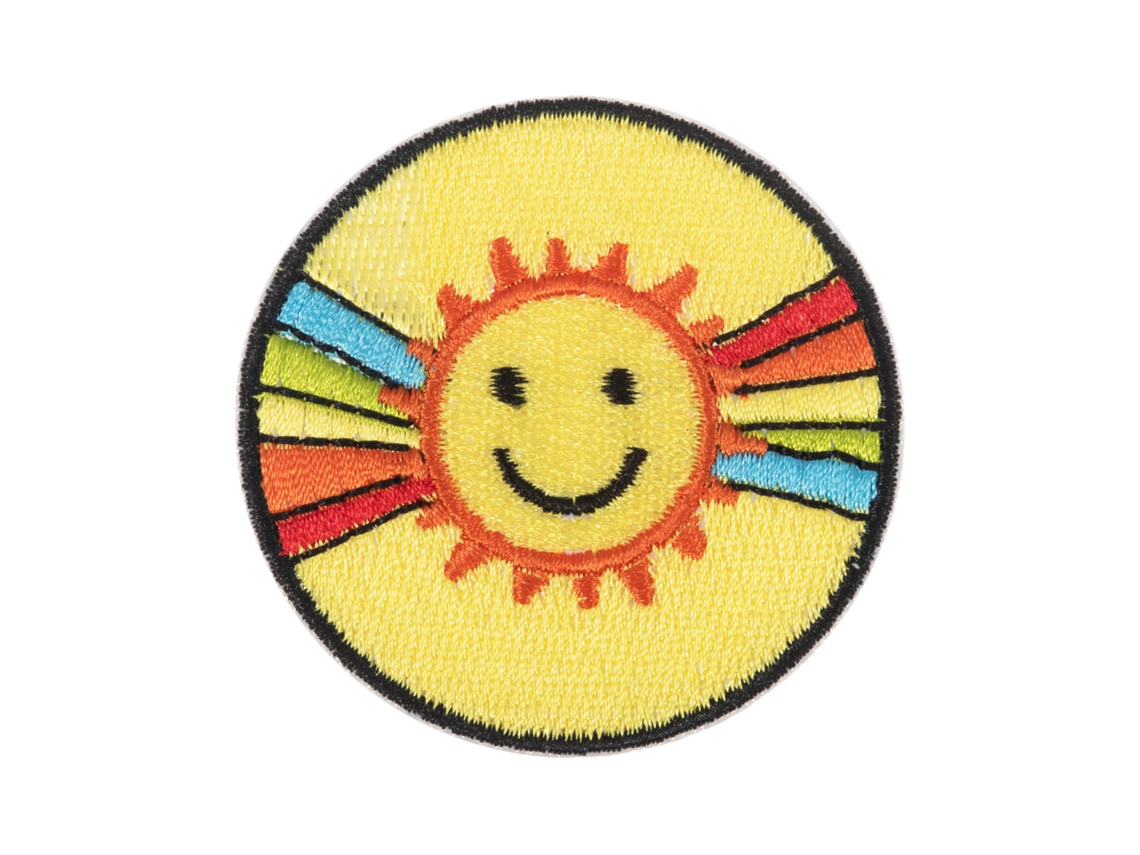 Iron -On & Sew-On Motif Patch - Sunshine - Cheap Fabrics