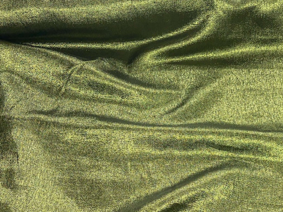 Plain Lame - OLIVE (DEFECT)