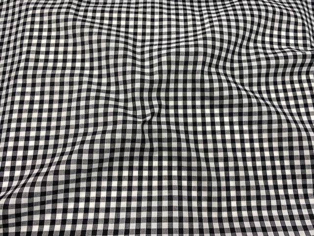 1/4" Gingham Polycotton - Cheap Fabrics
