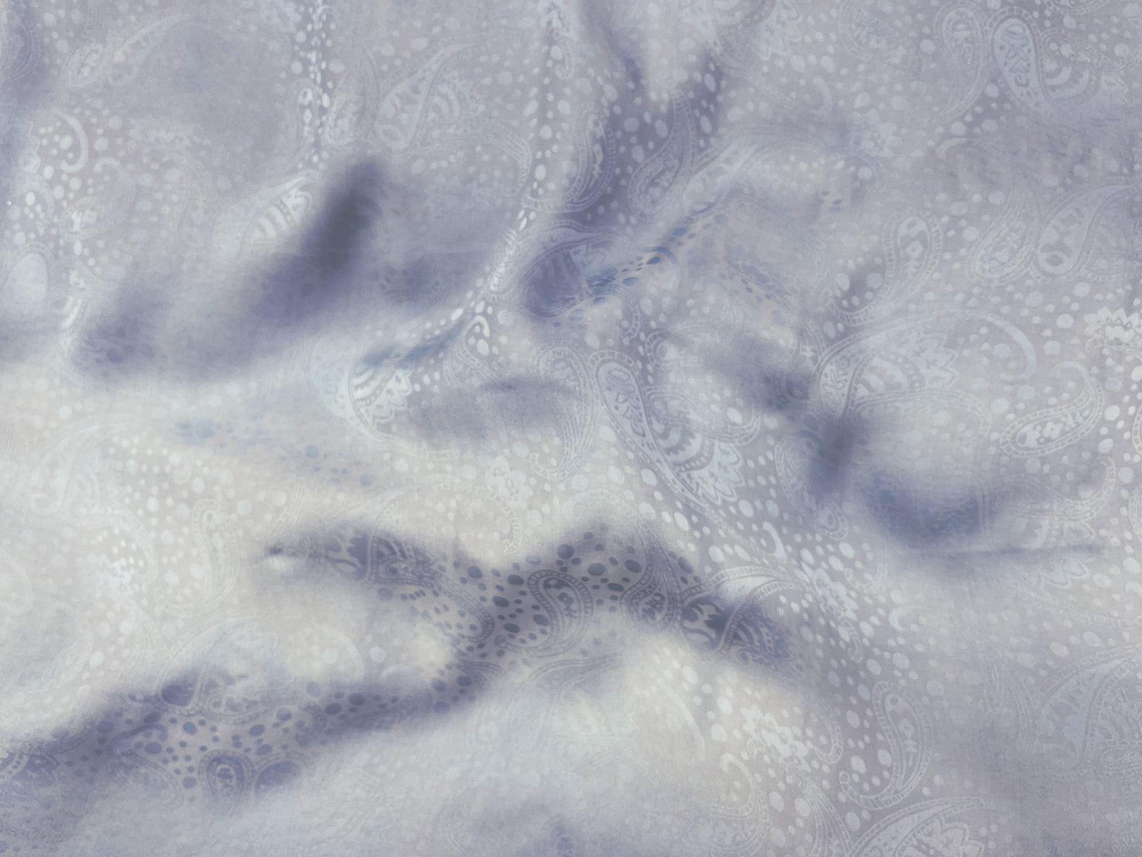 Silk Jacquard Georgette Fabric - Paisley - Cheap Fabrics