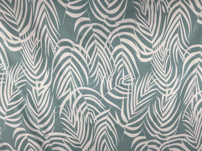 Palm Leaves - Printed Crepe Fabric