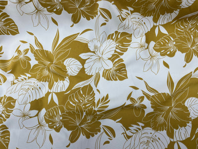 Palm - Printed Crepe Fabric
