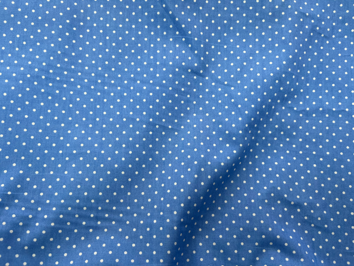 Pin Head Polka Dot - Cotton Poplin Patchwork - Cheap Fabrics