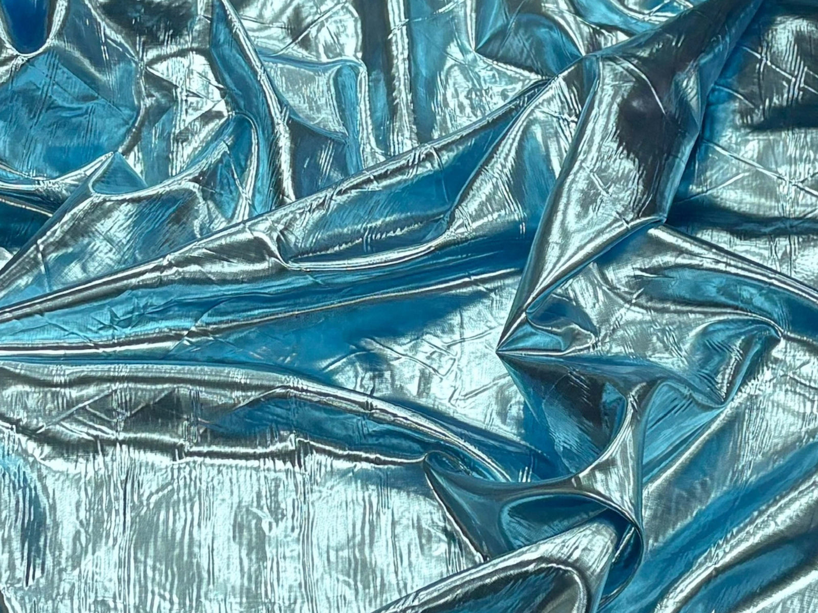 Plain Metallic Foil - Cheap Fabrics