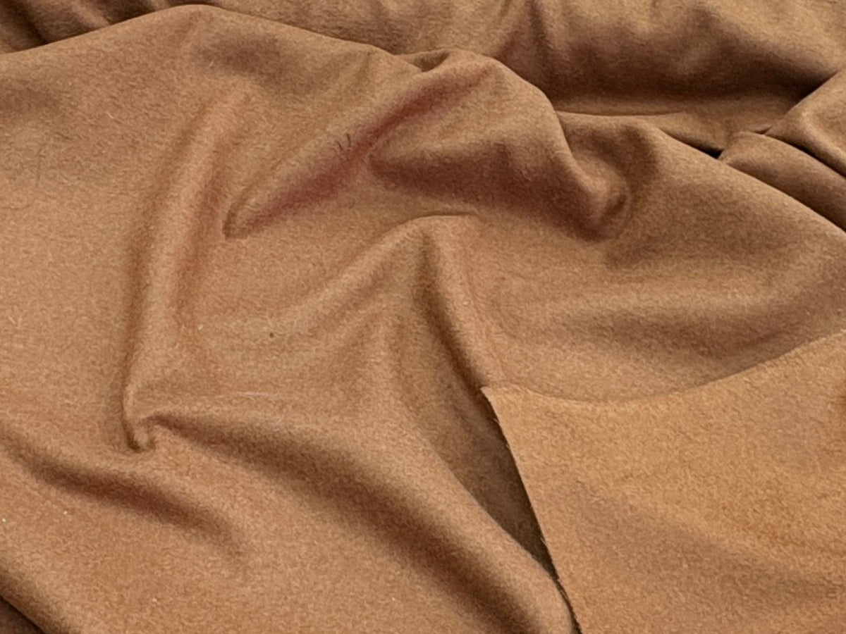Plain Wool Blend Fabric