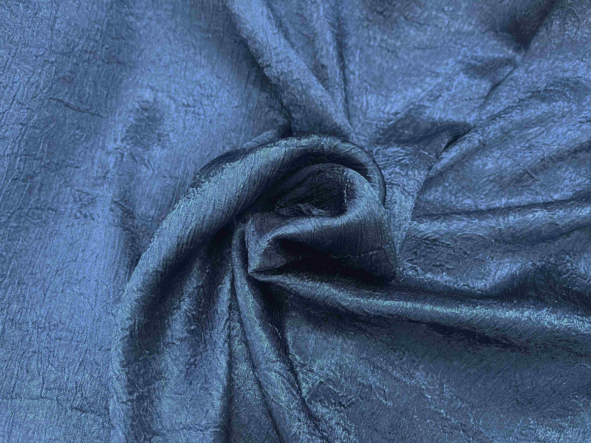 Plain Satin Crush Fabric