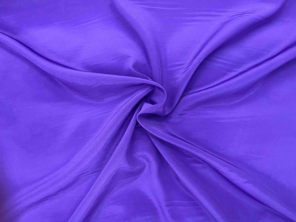 112cm Wide Plain Crepe Fabric