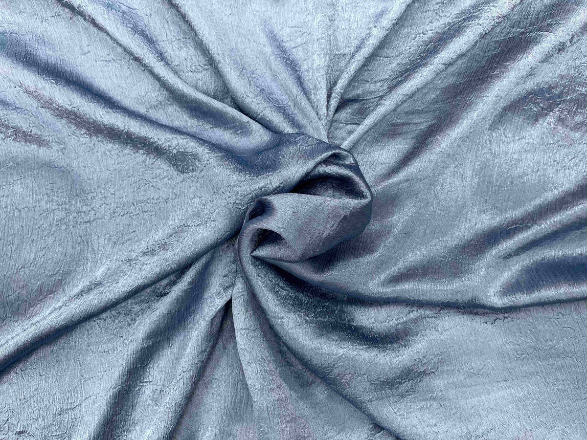 Plain Satin Crush Fabric - Cheap Fabrics