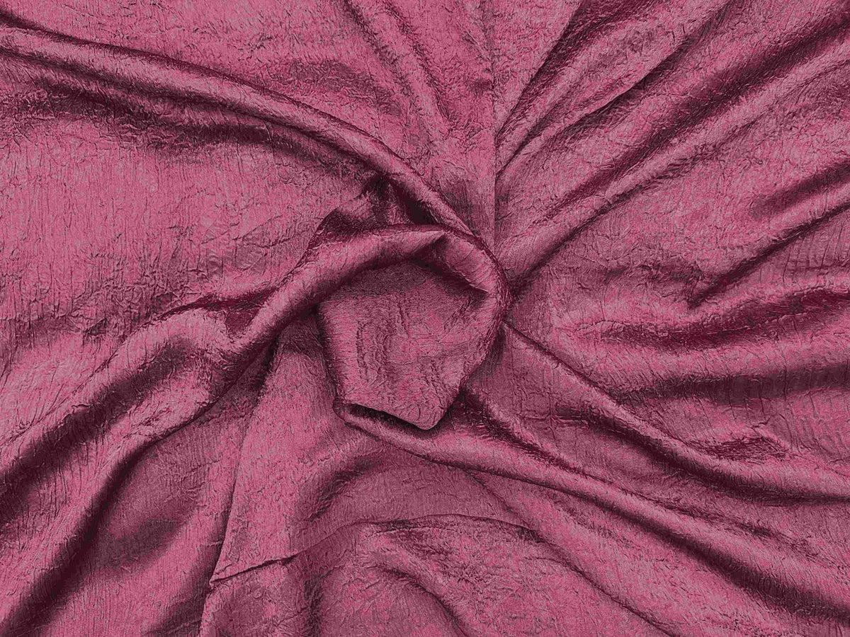 Plain Satin Crush Fabric - Cheap Fabrics