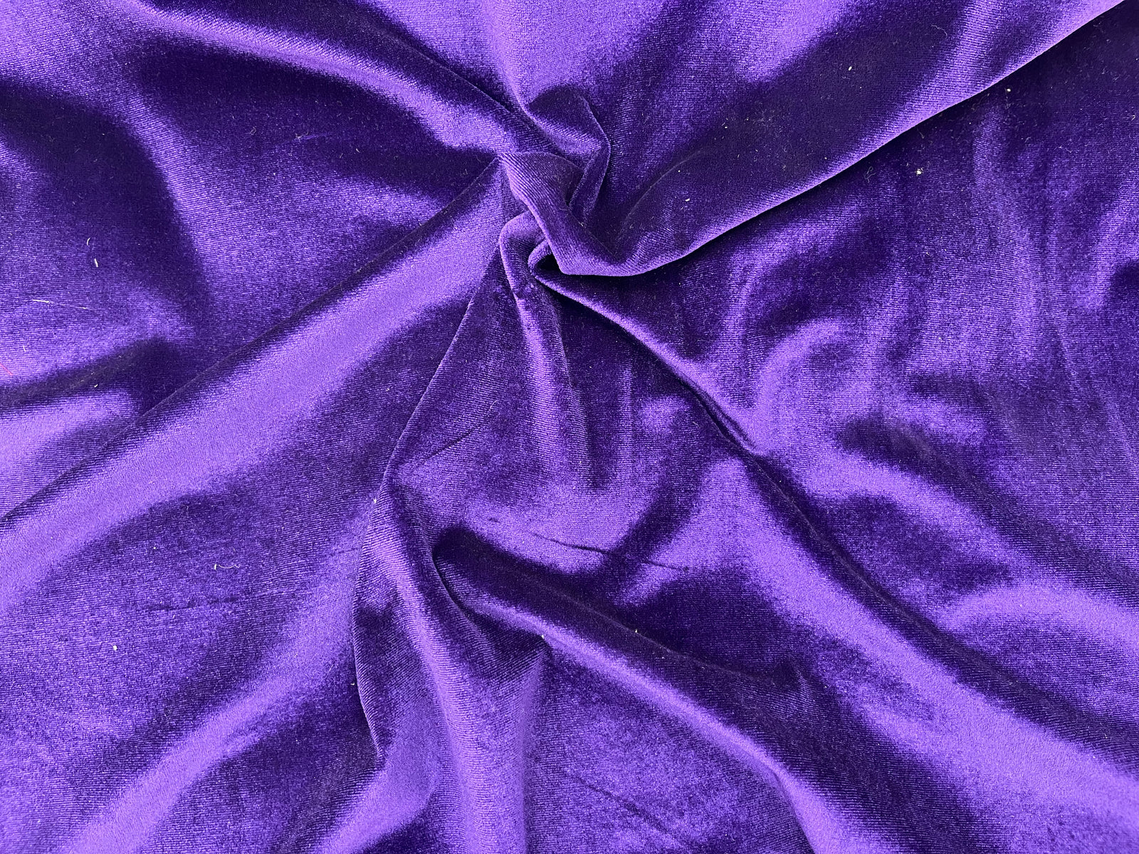 Plain Stretch Velvet - Cheap Fabrics