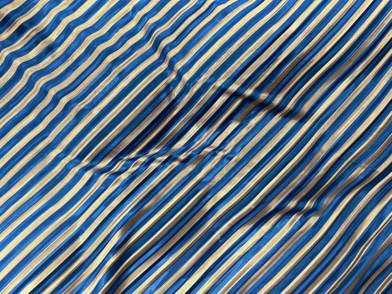Pleated Satin - Dual Colour