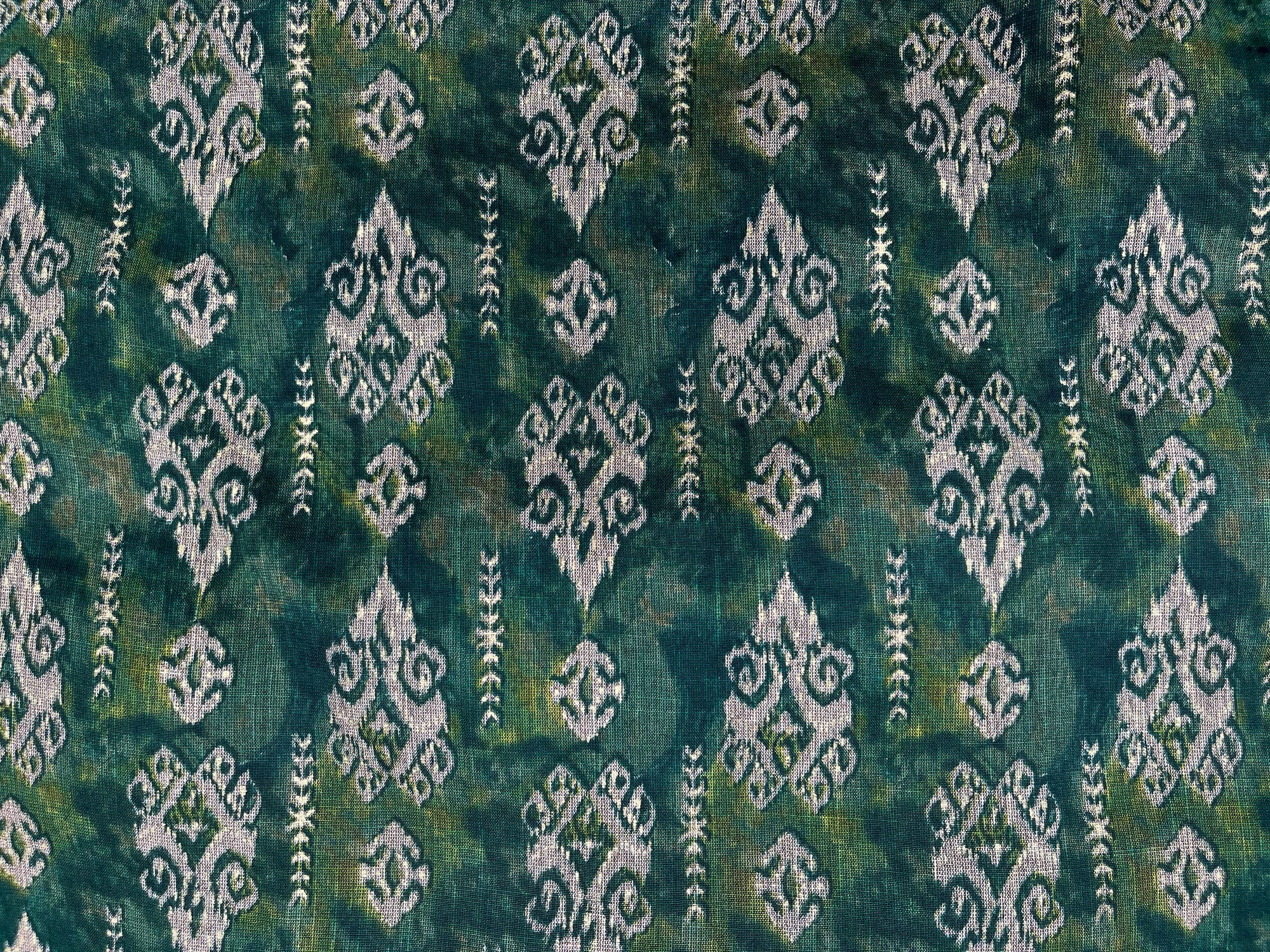 Poly Viscose Fabric - Ethnic Abstract