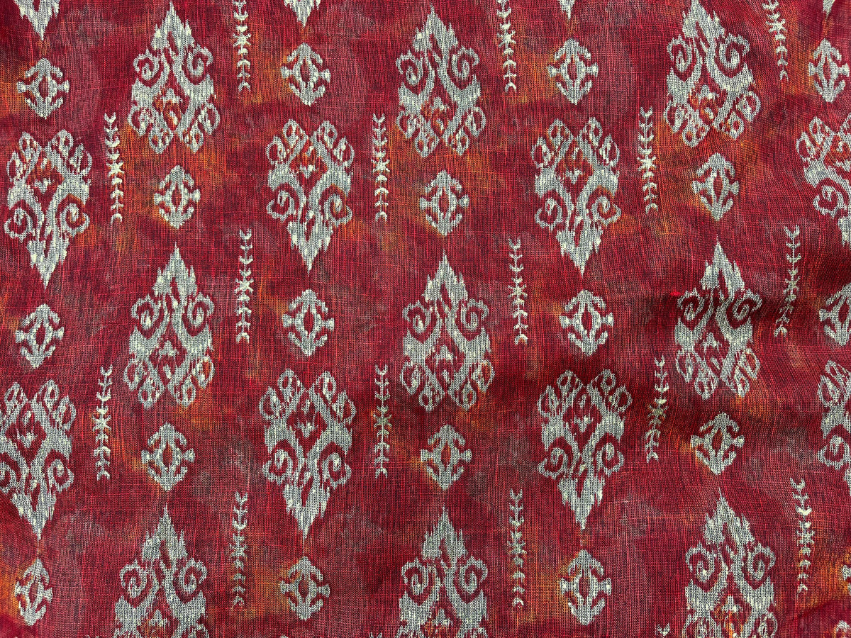 Poly Viscose Fabric - Ethnic Abstract