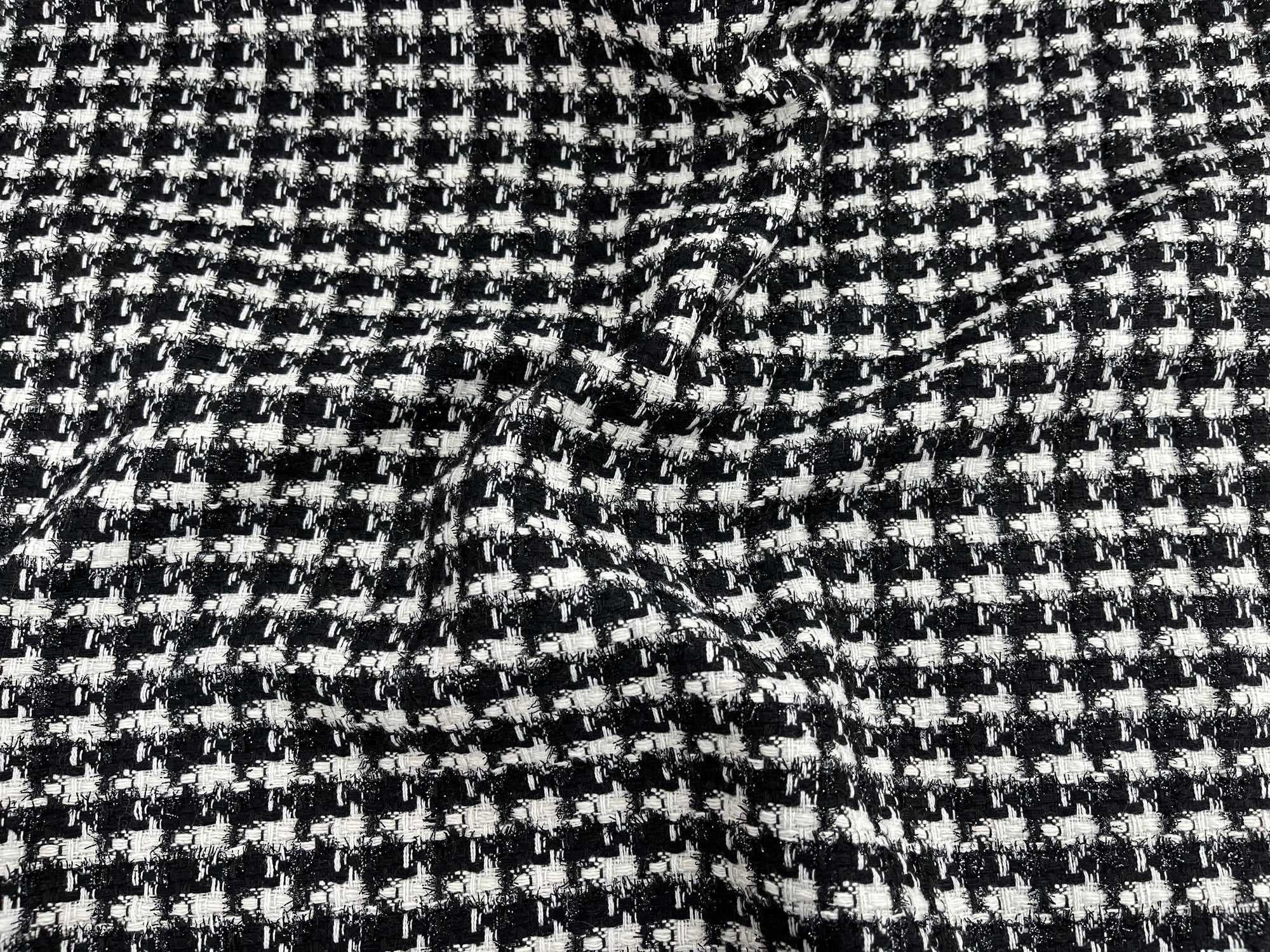 Houndstooth Wool Blend