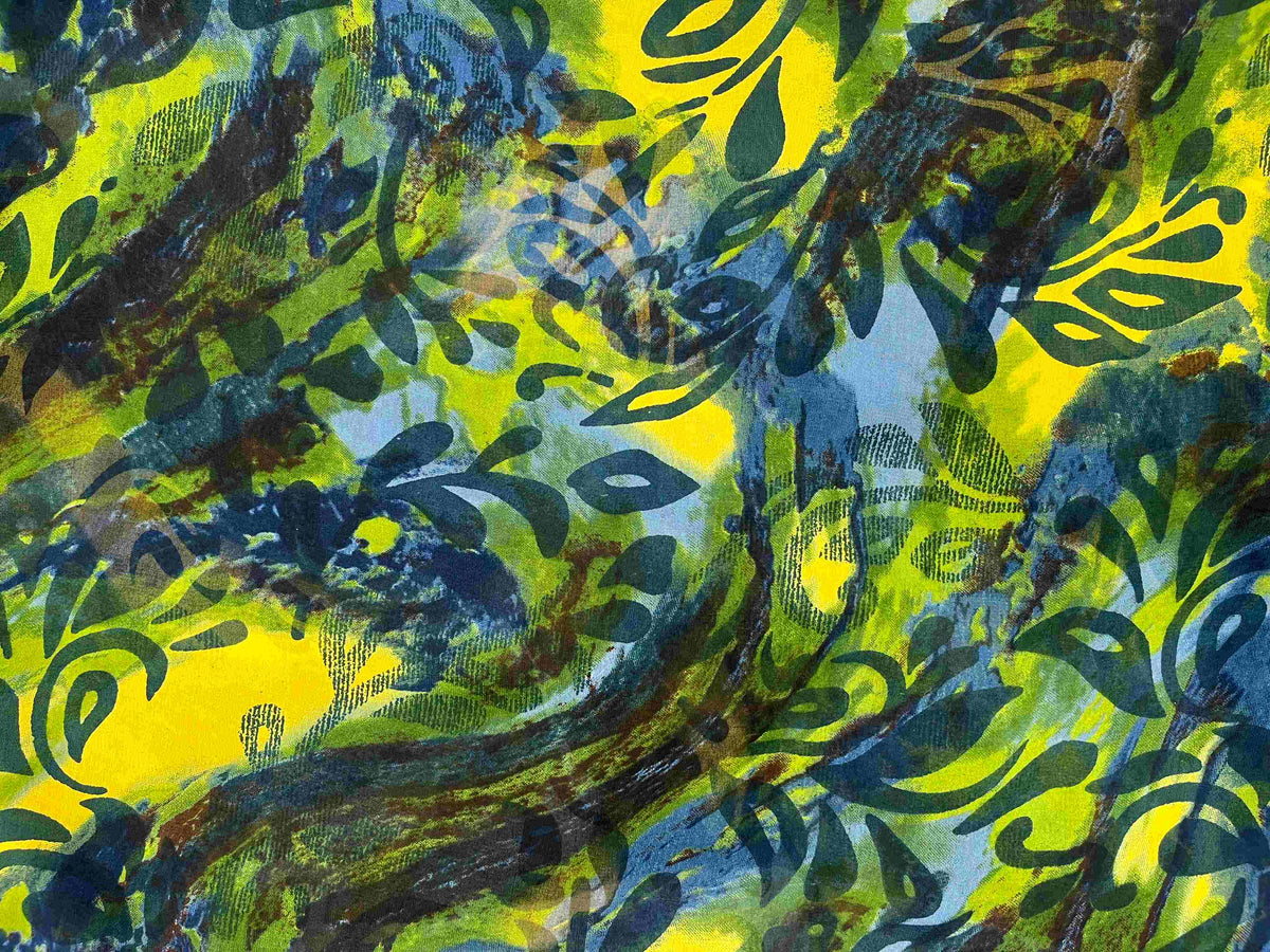 Printed Chiffon Fabric - Tropical