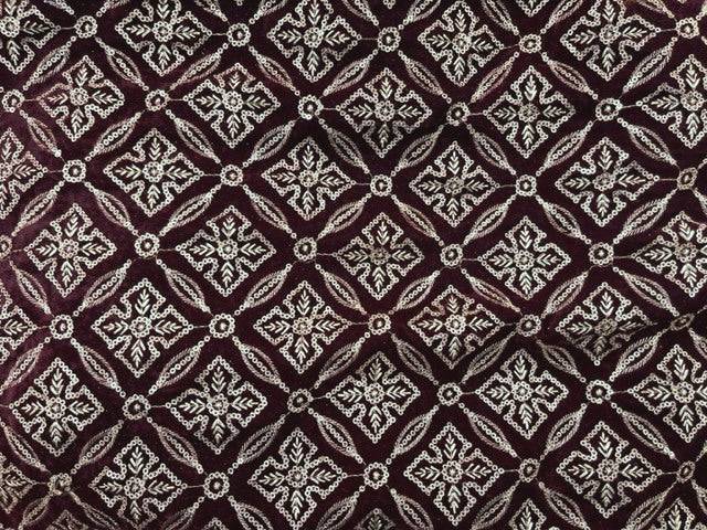 Square Sequin - Regal Velvet - Cheap Fabrics