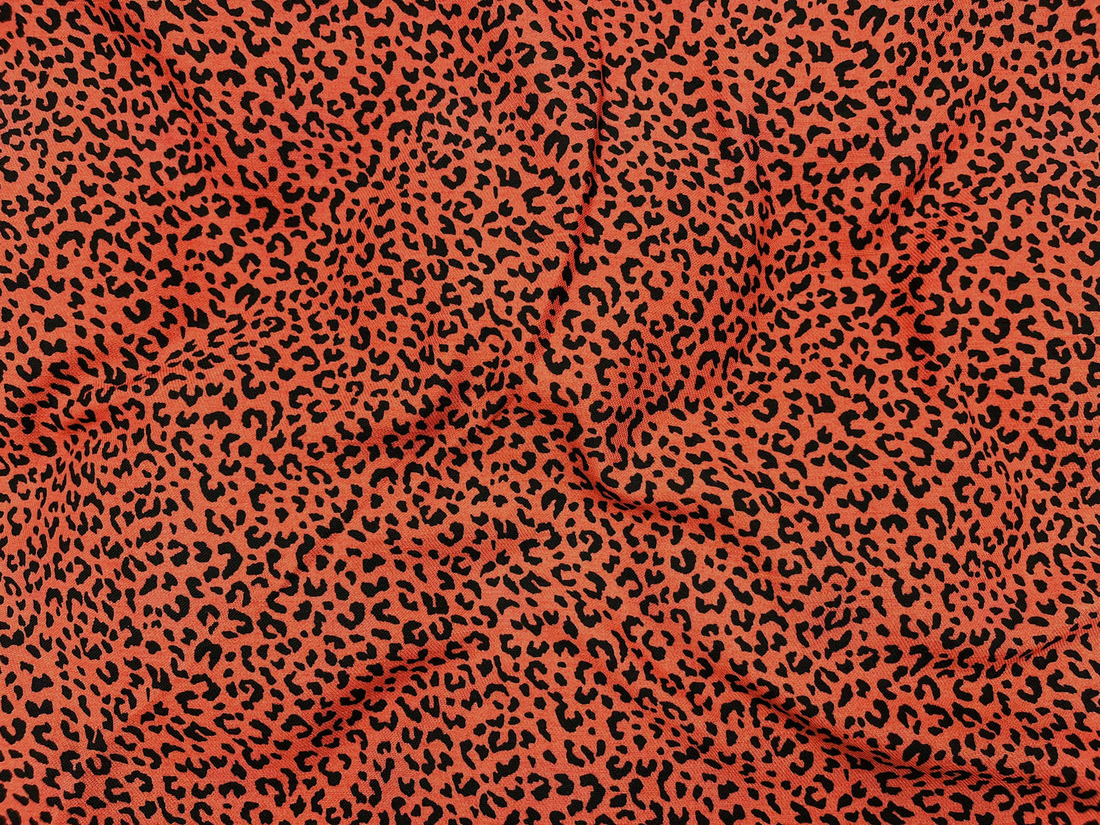 Rustic Animal  - Clearance Printed Crepe Fabric - Cheap Fabrics