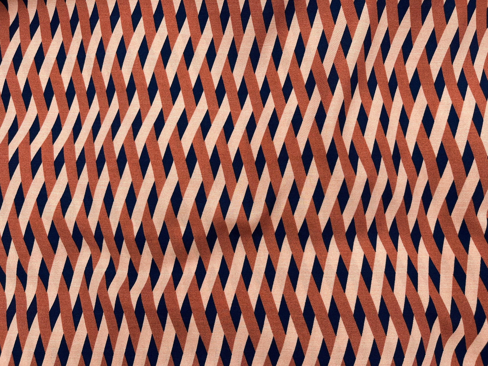 Basketweave  - Clearance Printed Crepe Fabric