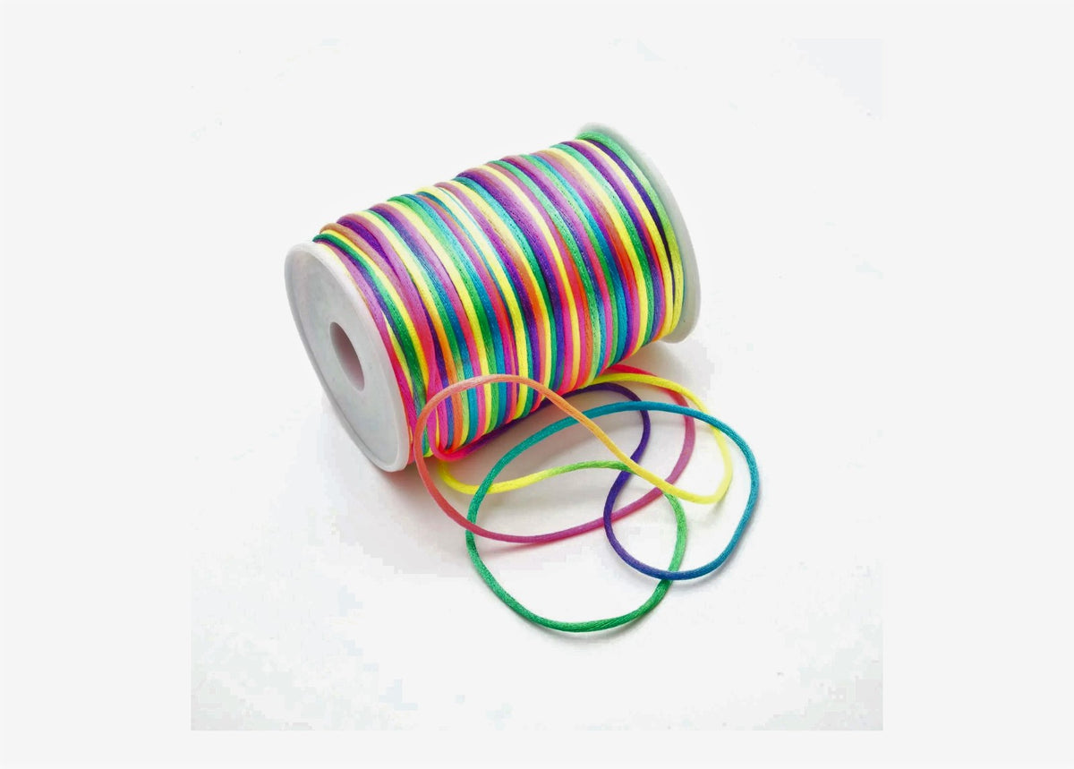 Satin Rope String Space Dye -  2mm