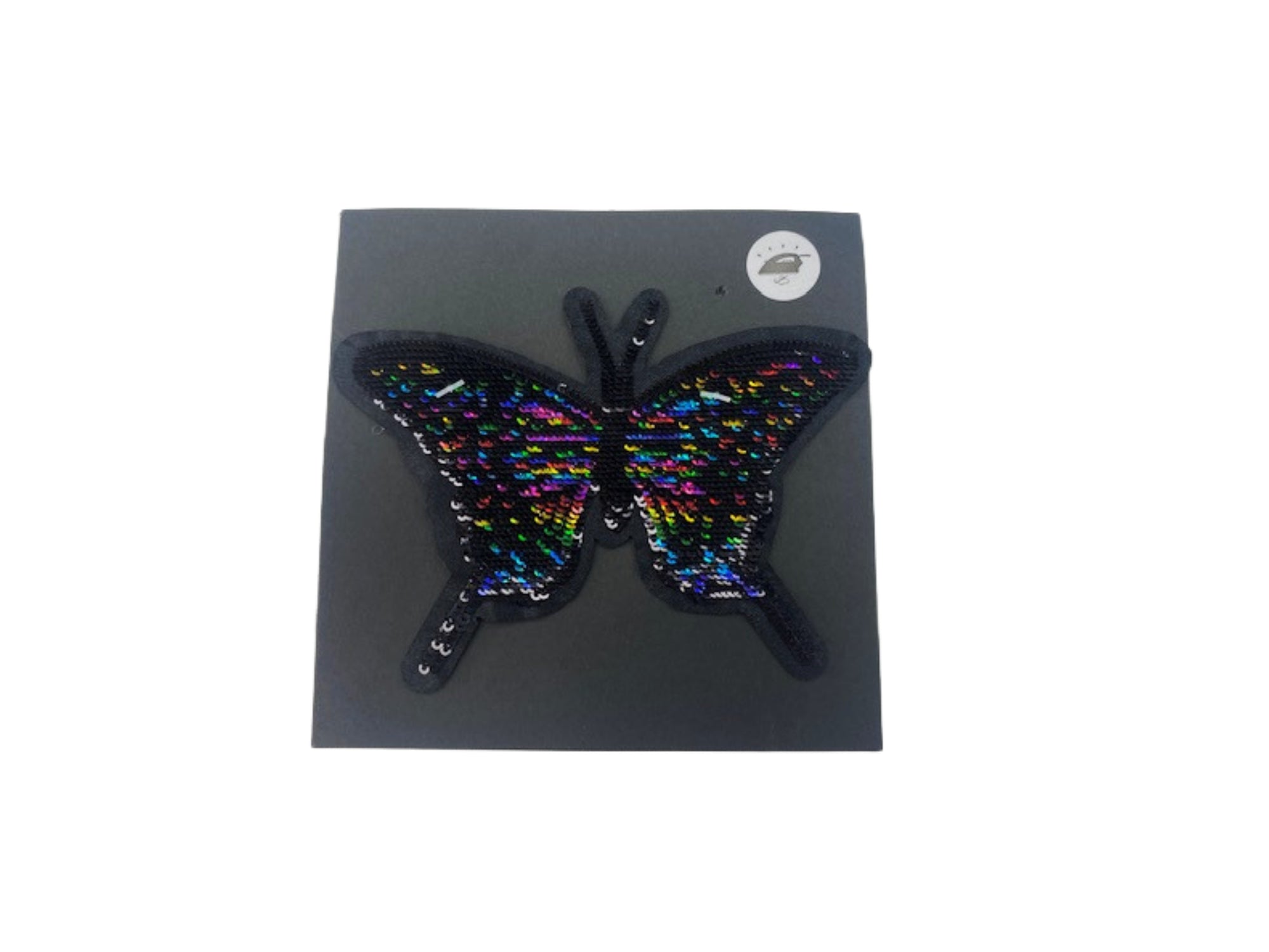 Butterfly Sequinned Iron -On & Sew-On Motif